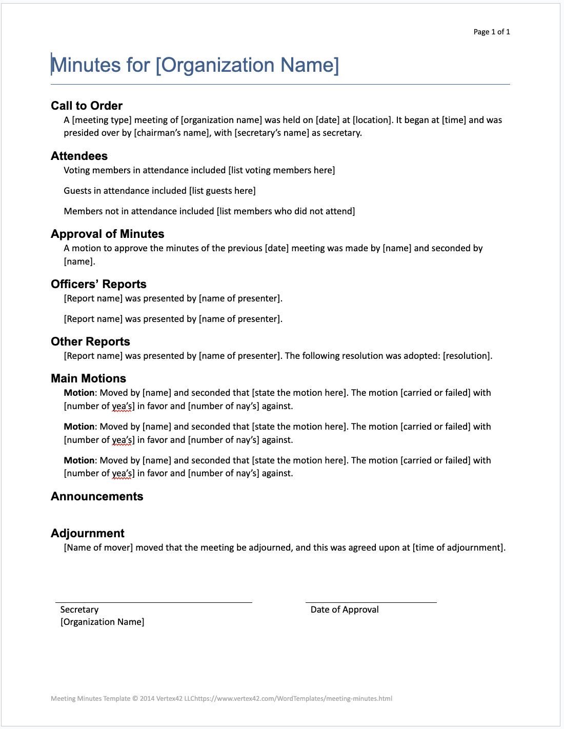 Image of template of Vertex42