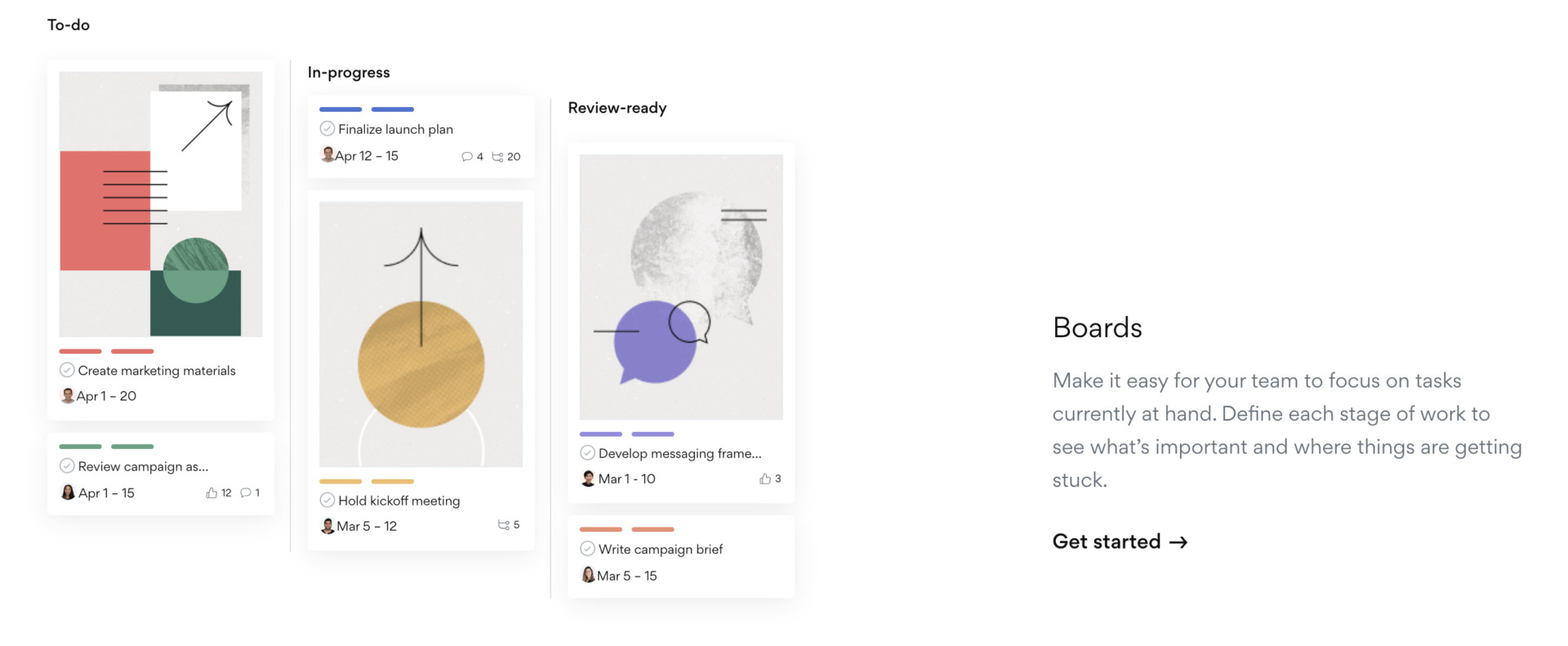 Board image of Asana
