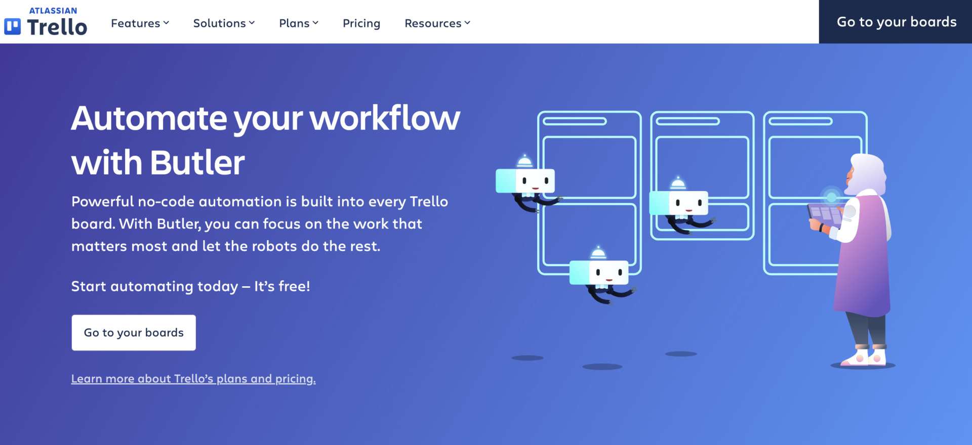 Page of introduction of Butler