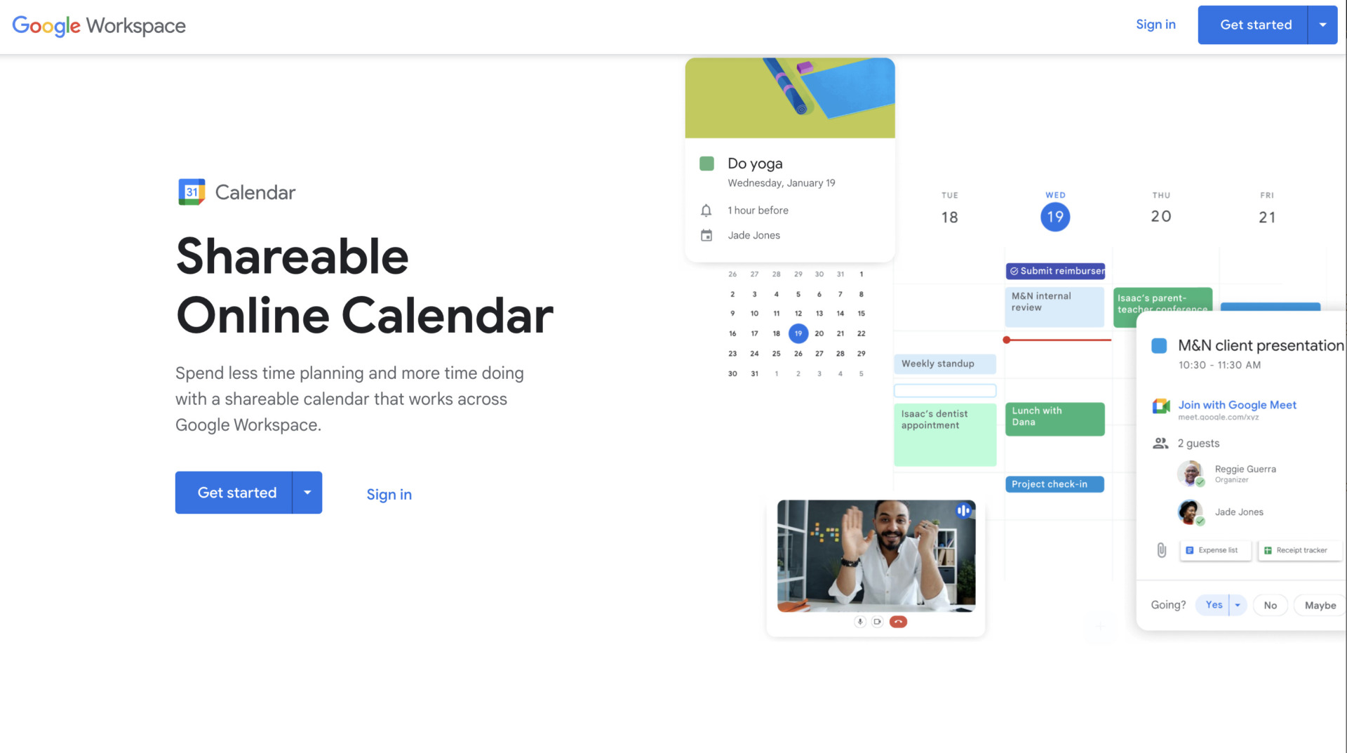 Image of Google Calendar