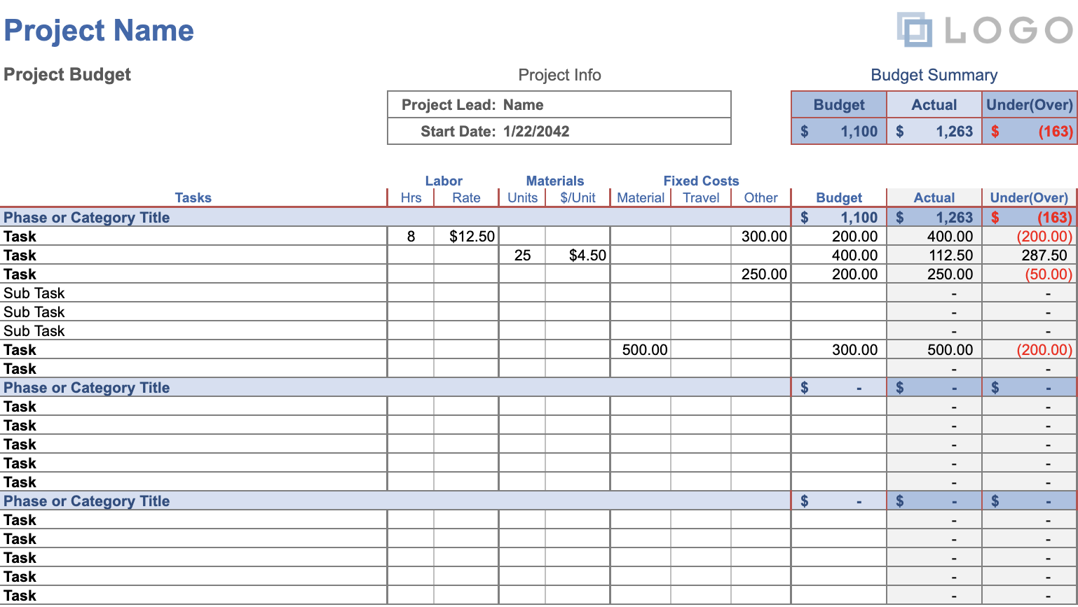 daily expense excel sheet free download