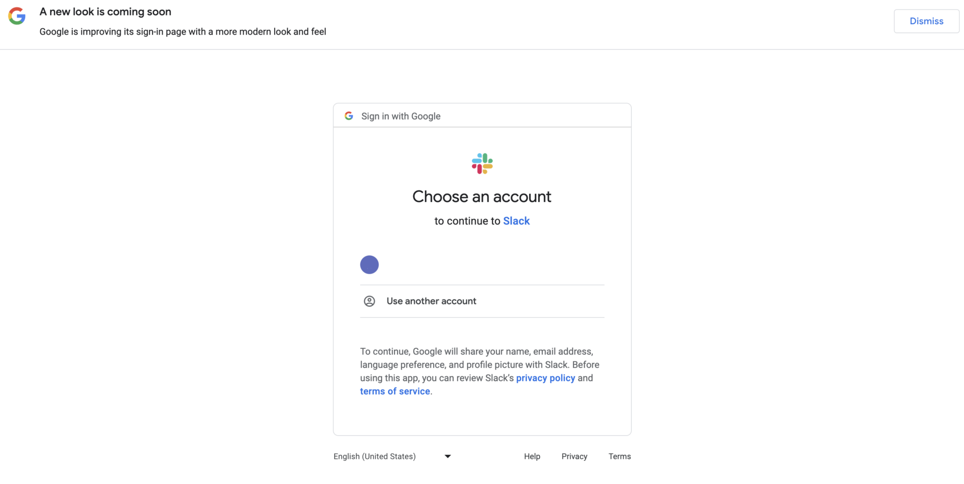 Image of click the account to integrate with Google Calendar