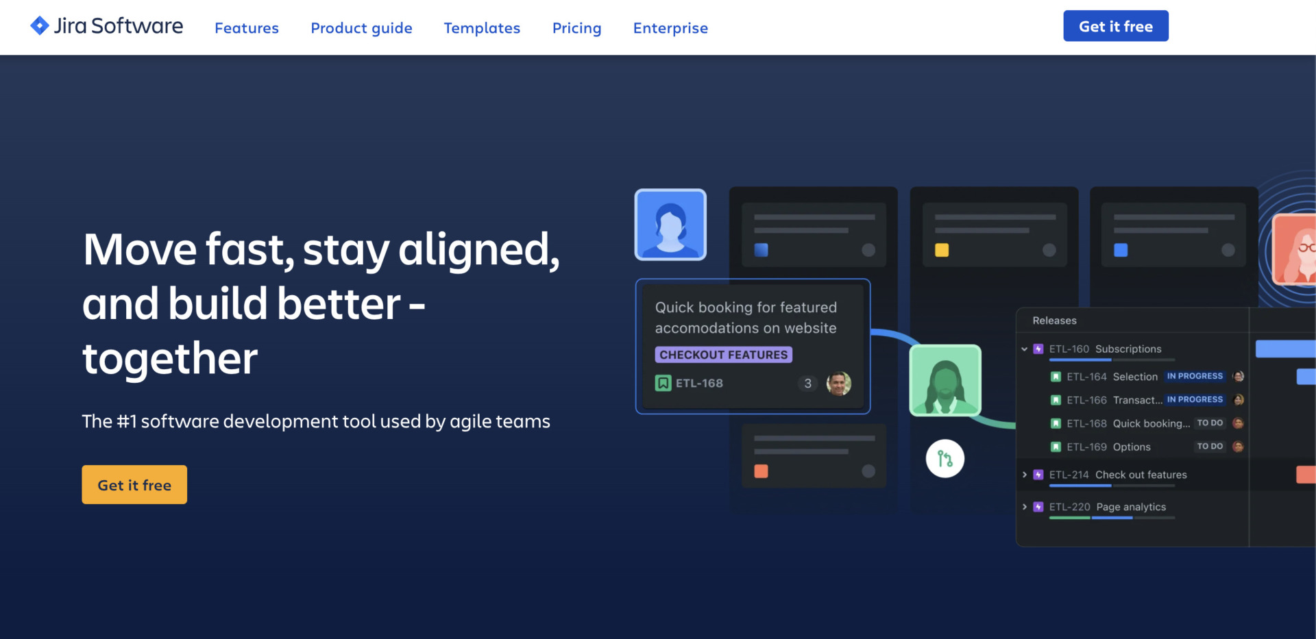 Top page of Jira