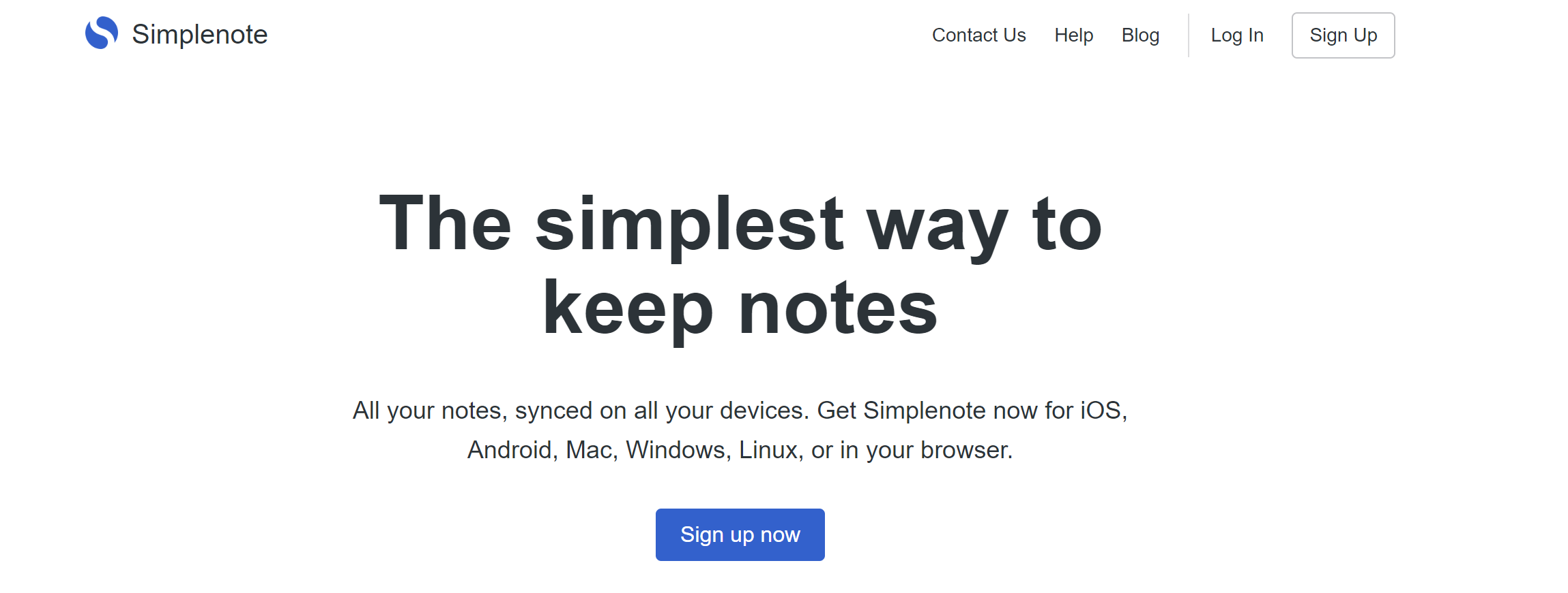 Picture of Simplenote